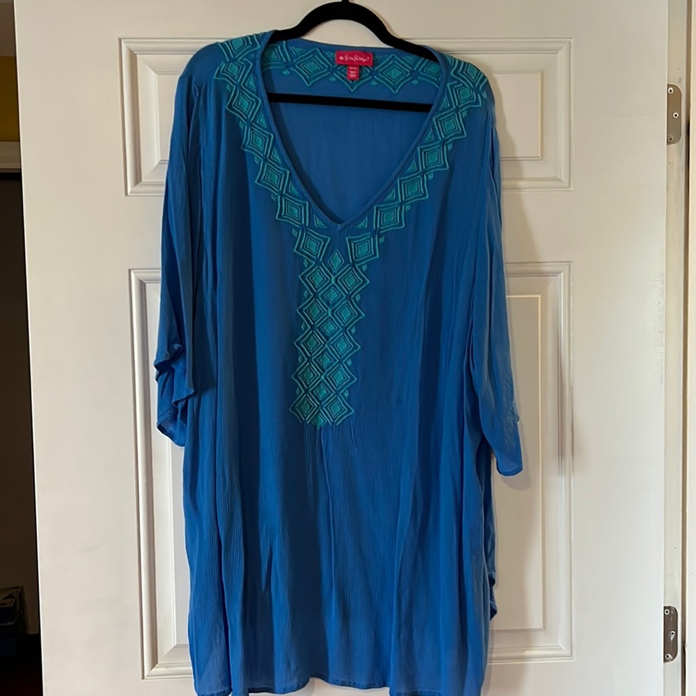 Plus Size Lily Pulitzer for Target Swim Cover Up 3X